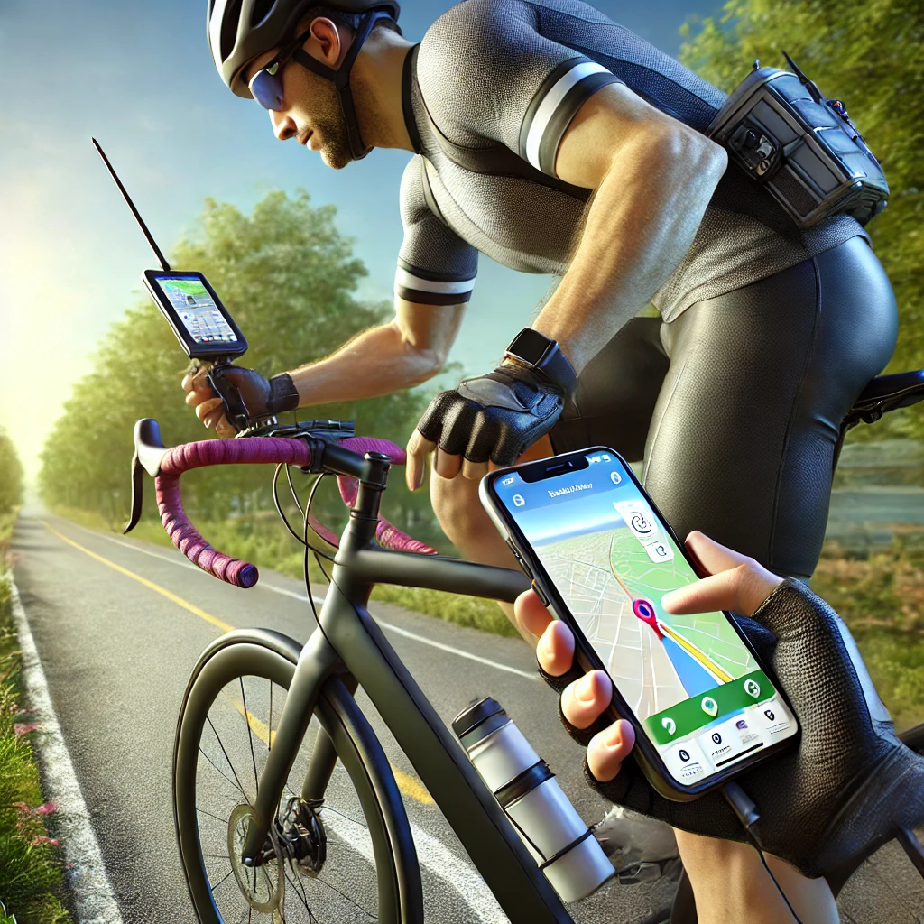 Application-mobile-navigation-pistes-cyclables-cycliste